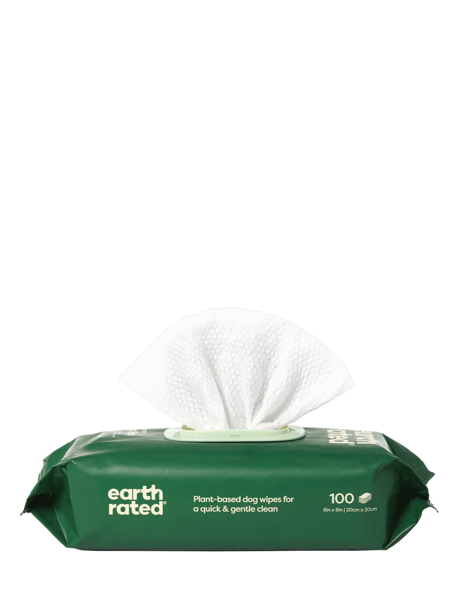 Lingettes de toilettage pour chiens à base de plantes - Lavande
