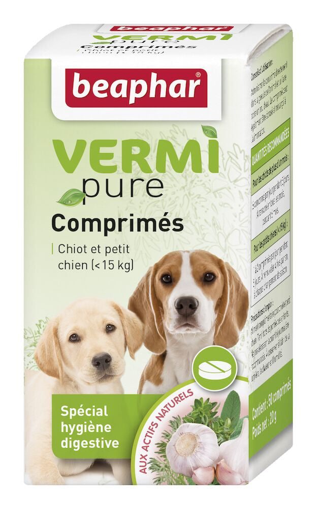 Vermipure, Comprimés pour chiot et petit chien (< 15kg)