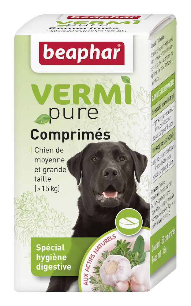 Vermipure, Comprimés pour chien de taillemoyenne (> 15kg)